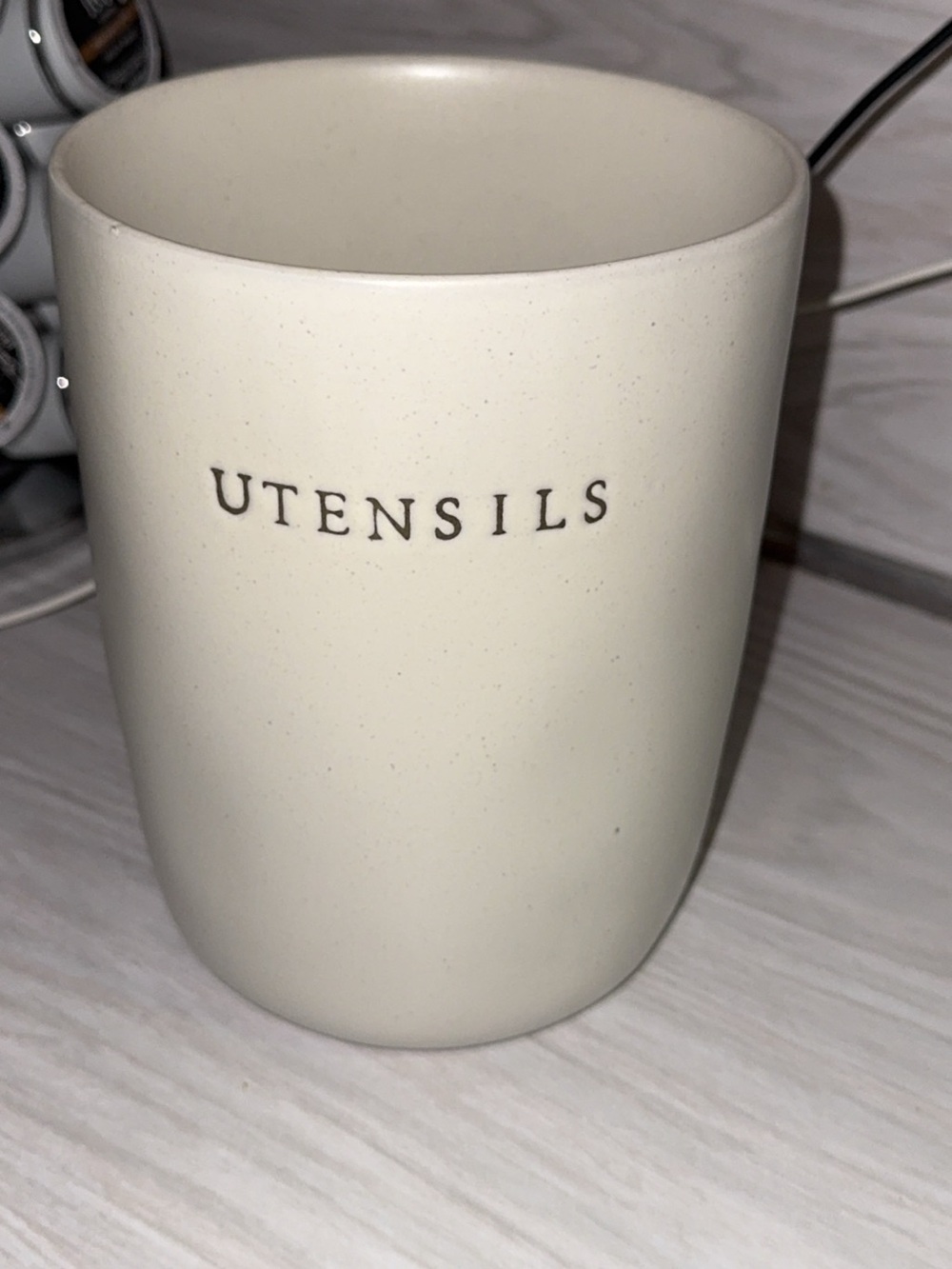 Hearth & Hand Magnolia Kitchen Utensil Holder Crock Stoneware